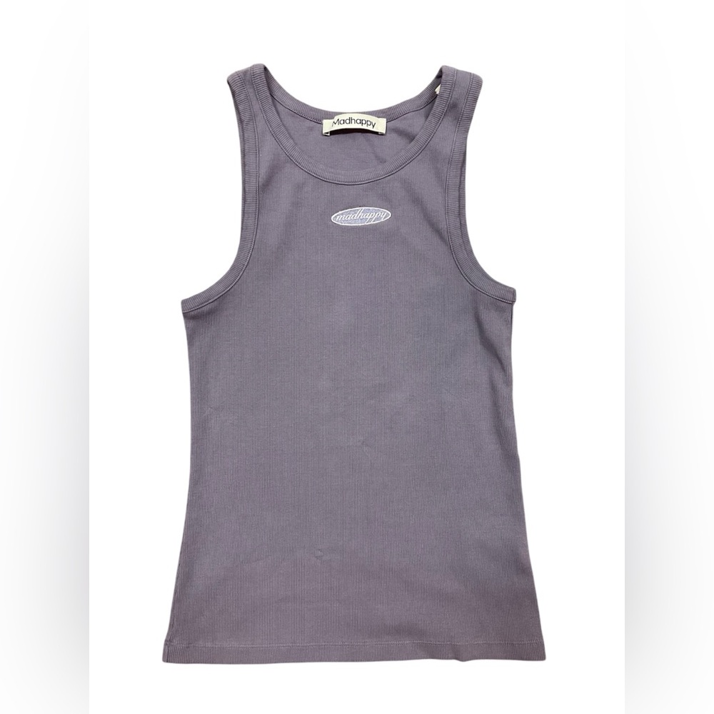 Madhappy Embroidered Rib Racerback Tank - Picture 5 of 8